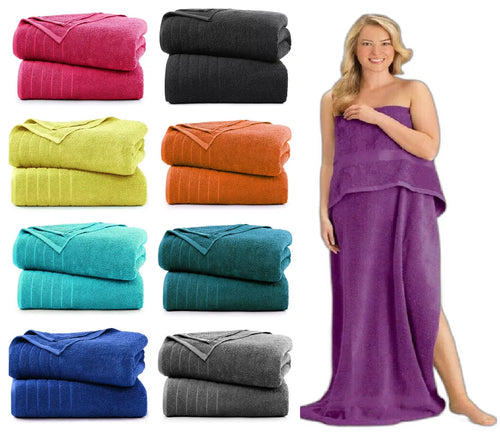 600GSM Royal Egyptian Collection Bath Sheets 100 X 200cm Towelsworld